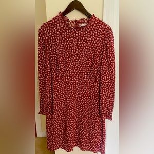 Reformation Red Floral Mini Dress